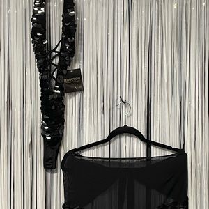 Frederick’s of Hollywood Sequin Lingerie